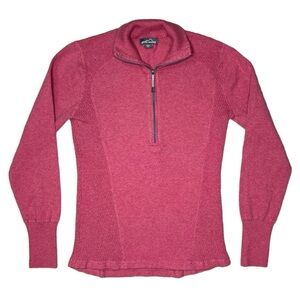 Eddie Bauer 1/4 zip sweater